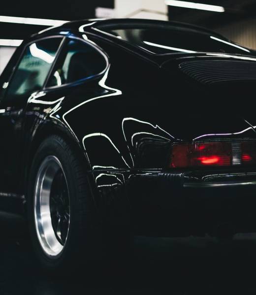 porsche schwarz